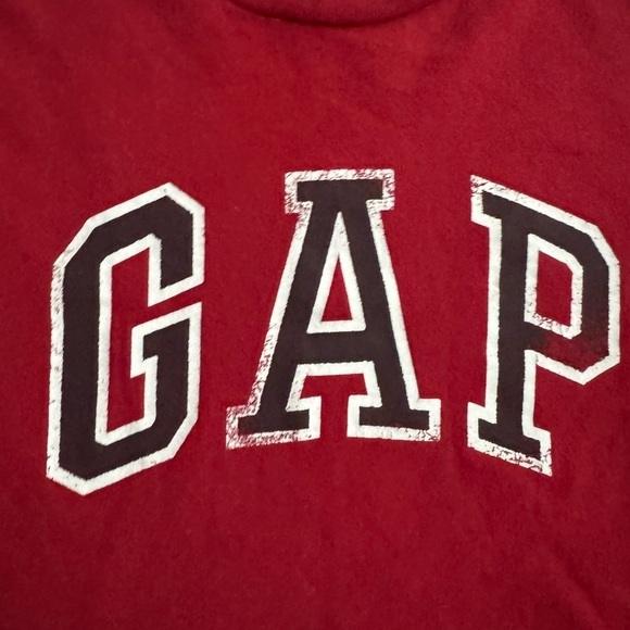 GAP Red Long Sleeve Tee - Picture 2 of 4